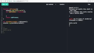 JavaScript Functions that Return Functions