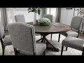Benchwright Brown Finish 60 inch Round Dining Set by iNSPIRE Q Artisan