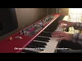 Oh how I love Jesus, piano Instrumental with lyrics