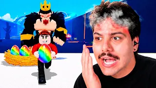 comecei a ROUBAR OVOS no ROBLOX e me ESTRESSEI