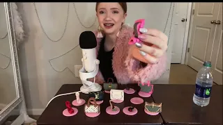 ASMR EATING BARBIE SHOES PURSES