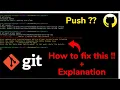 How To Fix GitHub Push Rejected Errors Explanation