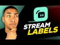 Streamlabs Stream Labels Tutorial Follow Dono Subs