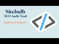 Sitebulb Website Crawler Tutorial Review - ONE of the Best SEO tool