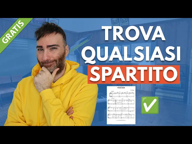 Download MP3 Come Trovare QUALSIASI Spartito GRATIS 🥷