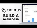How to Build a Manus AI Dashboard from Your Data No Code