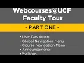 Webcourses UCF Faculty Tour - Part One