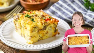 breakfast casserole makes holiday breakfast easy