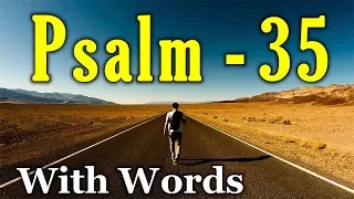 Psalm 35 Reading Seeking Comfort in Prayer With words - KJV