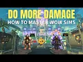 How to Do More Damage with Raidbots Sims Optimize Your Character to do MAX DPS ANYWHERE