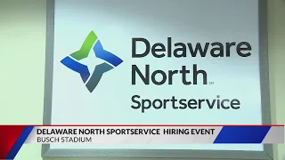 Delaware North Sportservice hosting hiring events for Busch Stadium jobs