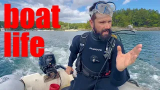 Boat life: Journey canoes, diving, spearfishing