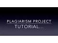 Plagiarism Project Tutorial