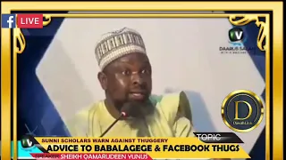 advice to mudhiru babalagege by sheikh qamardeen yunus akorede 