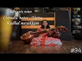 Lagu #94 Veena tutorial Kadhal Mayakkam  | Pudhumai pen | Swaram for movie songs | Learn to play veena