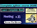 16 Nesting in Lists Dictionaries Inside Learn Python Step-by-Step With Book Start 2026