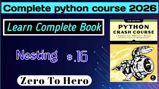 16 Nesting in Lists Dictionaries Inside Learn Python Step-by-Step With Book Start 2026