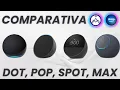 Echo Dot VS Pop VS Spot VS Max