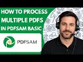 How to Process Multiple PDFs in PDFsam Basic Full Guide 2026
