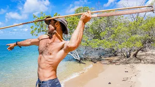 Making Aboriginal Hunting Spears in Remote Australia
