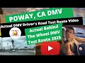Poway Ca DMV Test Route - ACTUAL TEST ROUTE Behind The Wheel Driver s License Course
