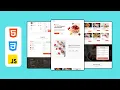 Responsive Cake Shop Website Design Using HTML CSS JavaScript With Free Source Code