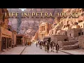 This Is How People Lived Inside a House in Petra Jordan in 100 AD AI Reconstruction
