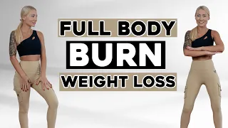 30 MIN FULL BODY CARDIO Workout l Effective Weight Loss At Home l All Standing Routines No Repeat