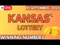 Kansas Midday Lottery Results For - 01 Sep 2025