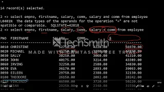 SQL using Scalar Functions and Arithmetic
