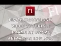 Flash Adobe CS3 Tutorial Frame By Frame Animation in Flash