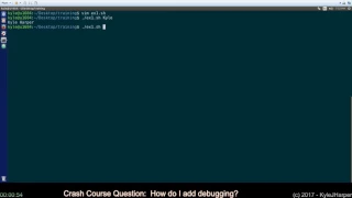 Add Debugging to Shell Script