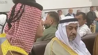 اصغر شيخ عشيره بالعراق شاهد ماذا يتكلم 