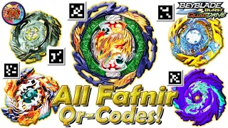 All FAFNIR Qr-Codes Qr- FAFNIR - Beyblade Burst Quaddrive