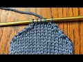 Knit Two Together K2tog and Slip Slip Knit SSK Stitches Tutorial Left-Handed