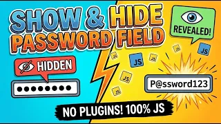 Create a Password Field with JavaScript No Plugins