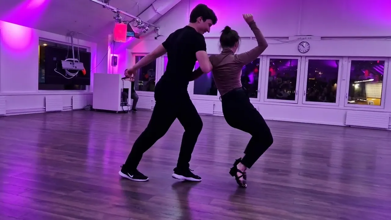 Semion Ovsiannikov & Maria Elizarova West Coast Swing "I Think You Know" Impovisation in Oslo 2023