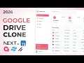 Full Stack Google Drive Clone with Next js TypeScript Appwrite 2026