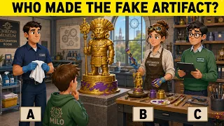 Who Is the Time Traveler 10 Mystery Puzzles Brain Teasers