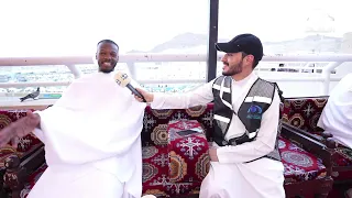 نقل  مباشر لأجواء الحجاج من مشعر منى   مراسلنا   خالد أبو محفوظ دندنها