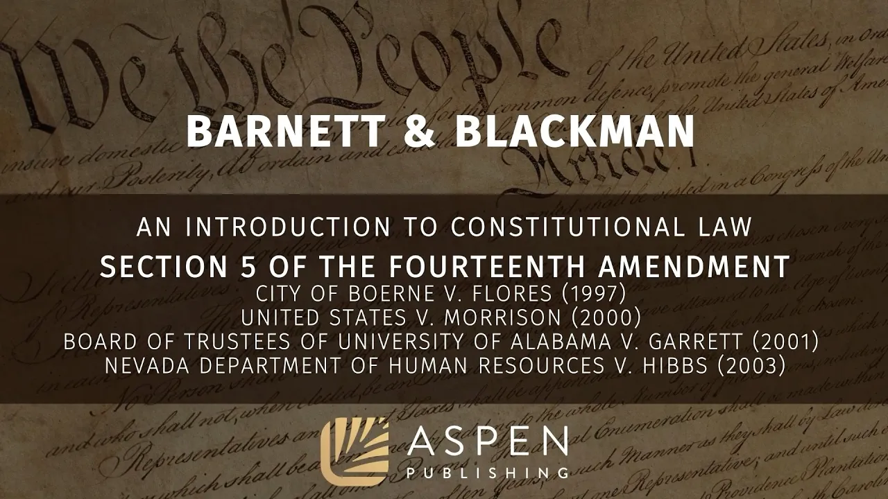 ⚖️ Section 5 of the Fourteenth Amendment | An Introduction to Constitutional Law
