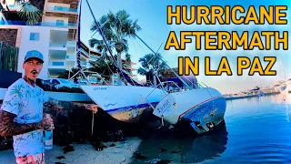 Sailing into a Boat Cemetery… (Hurricane aftermath in Mexico) | Sailing Sitka Ep 115