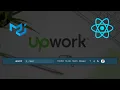 Upwork like navbar using React and Material-UI Beginner Friendly React Material UI