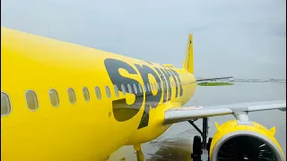 4K Full Flight ATL-MCO Spirit Airlines Airbus A321neo N730NK
