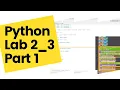 Python Lesson 2 3 Lab Part 1 - Game Show
