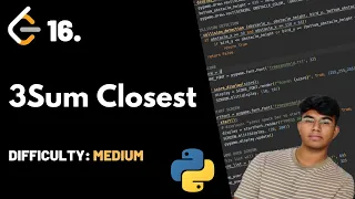 3Sum Closest LeetCode 16 Theory Python
