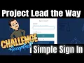 Simple Sign in Steps for Project Lead the Way