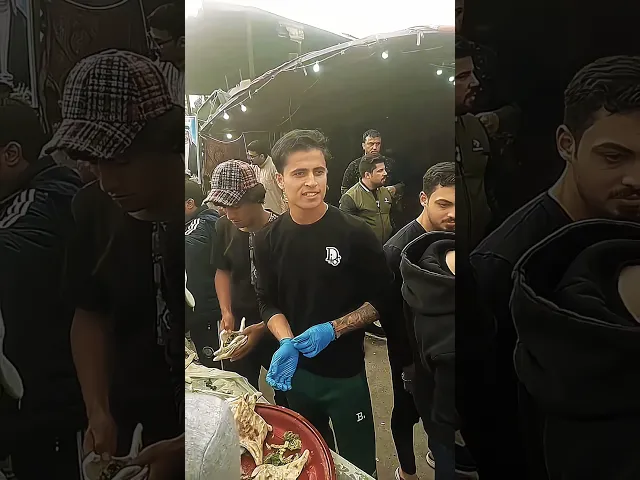 ⁣لواعيب منتخبنا الوطني العراقي ابراهيم بايش و علي جاسم في خدمة  زوار الإمام موسى بن جعفر  (ع)