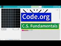 Binary Images with Artist CS Express Lesson 45 Code org Tutorial with Answers