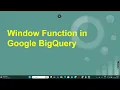 NTILE Window Function in Google BigQuery Demo